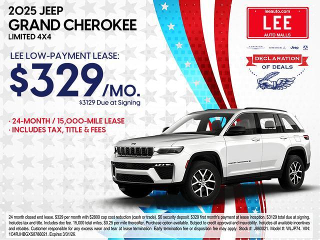 new 2026 Jeep Grand Cherokee car, priced at $48,297