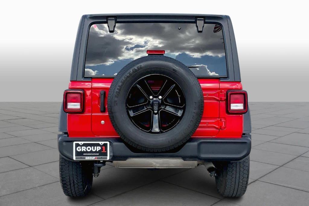 used 2020 Jeep Wrangler Unlimited car, priced at $19,991