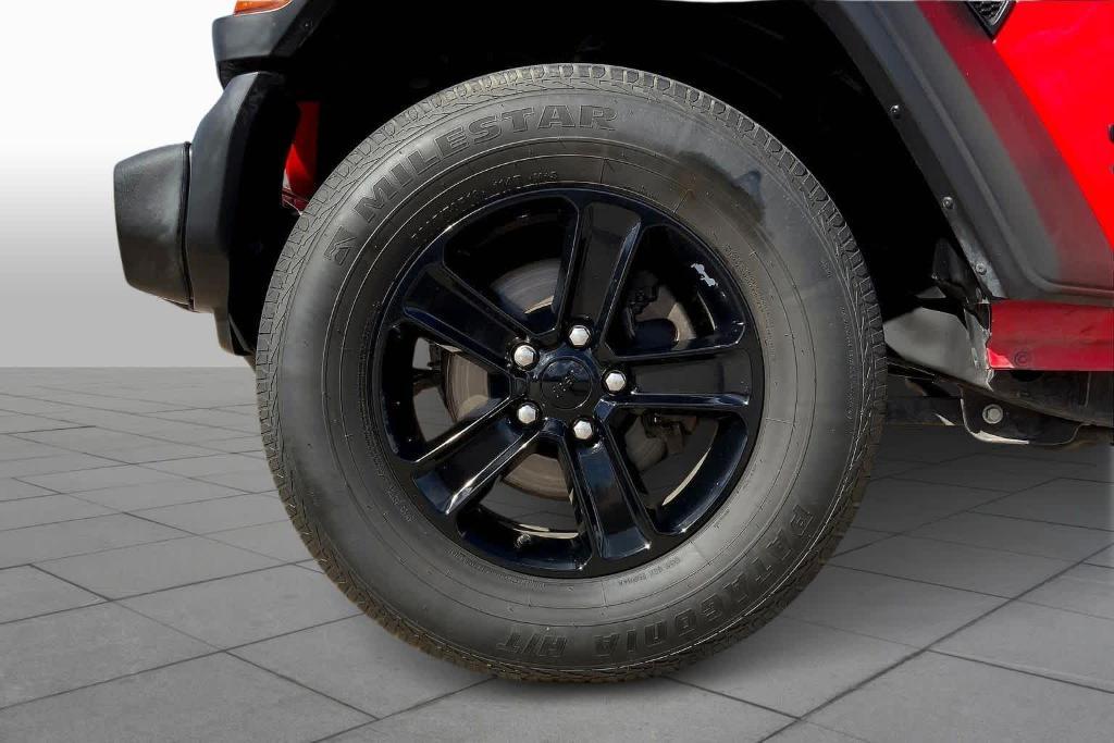used 2020 Jeep Wrangler Unlimited car, priced at $19,991