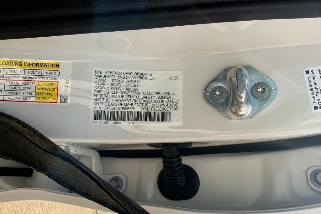 new 2026 Honda Civic car, priced at $28,493