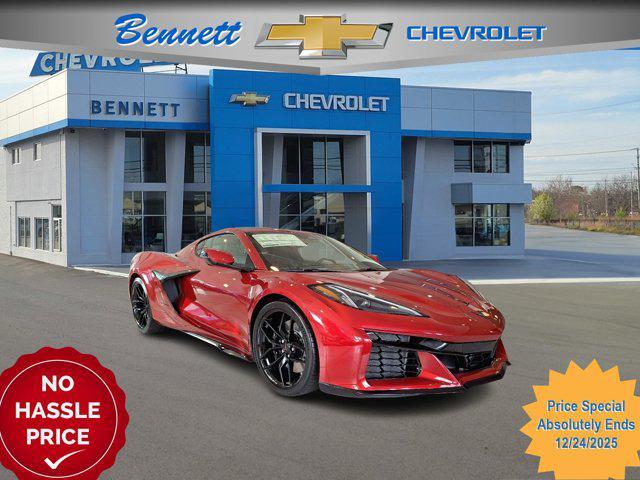 new 2026 Chevrolet Corvette car, priced at $118,555
