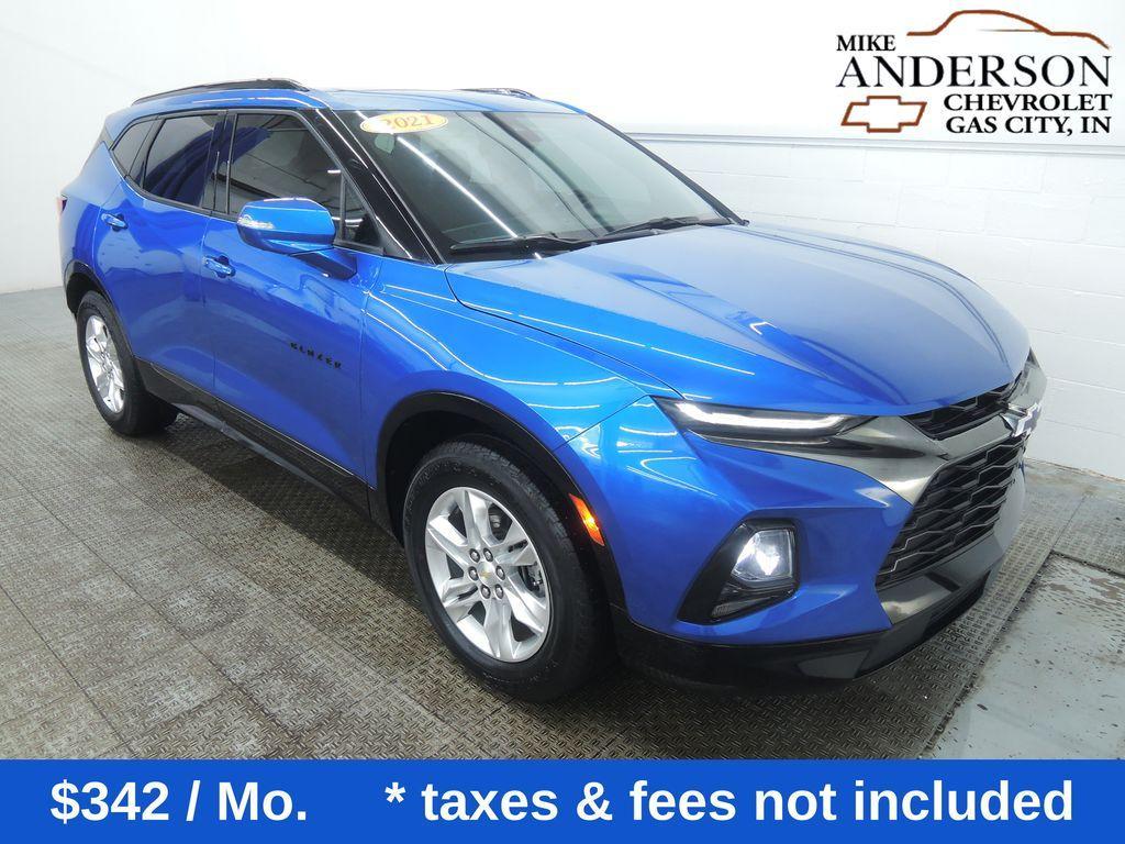 used 2021 Chevrolet Blazer car, priced at $21,275