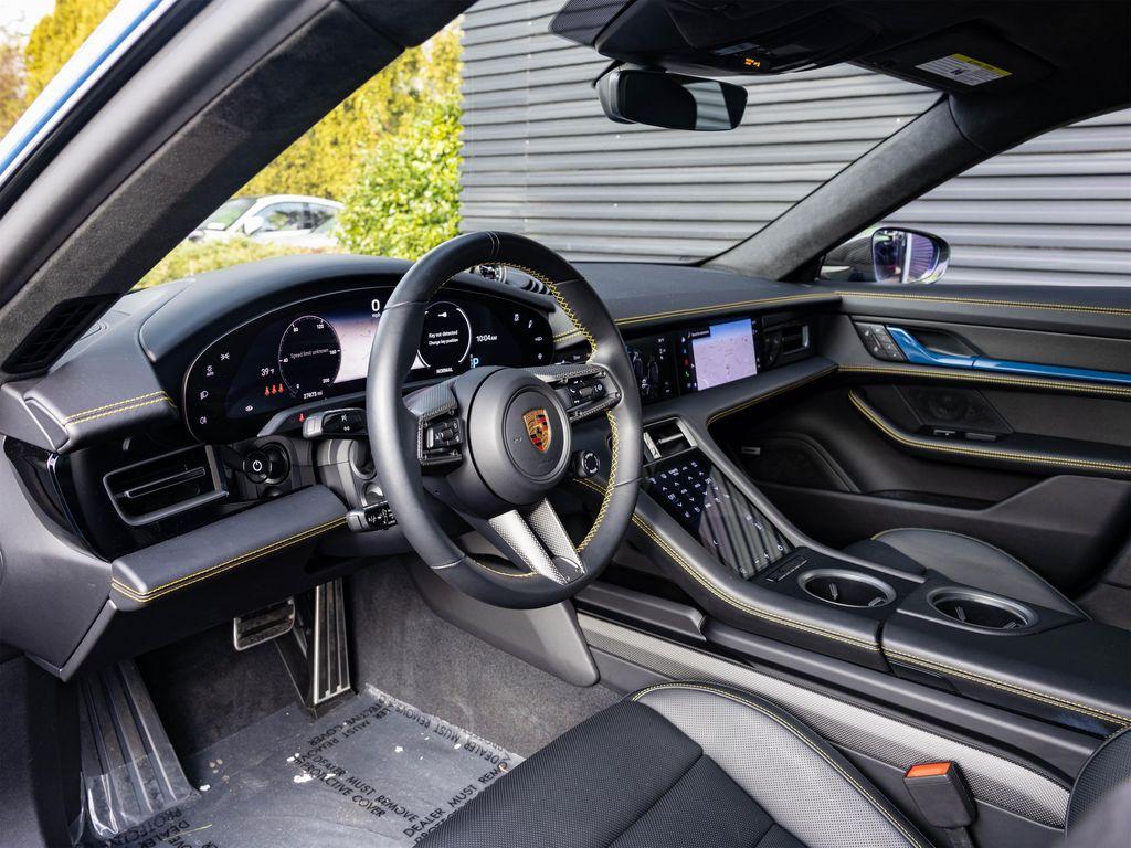 used 2022 Porsche Taycan car, priced at $106,900