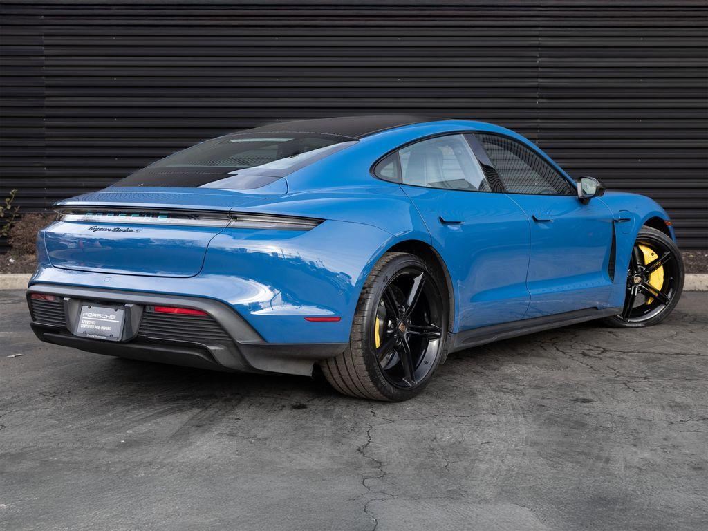 used 2022 Porsche Taycan car, priced at $106,900