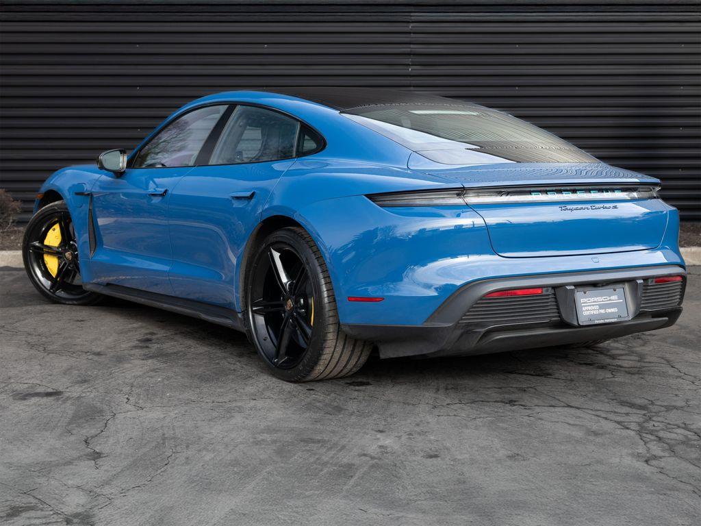 used 2022 Porsche Taycan car, priced at $106,900
