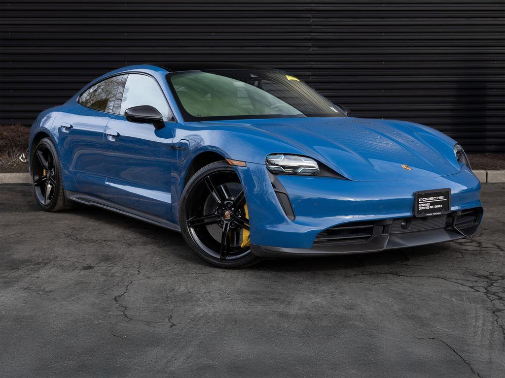 used 2022 Porsche Taycan car, priced at $106,900