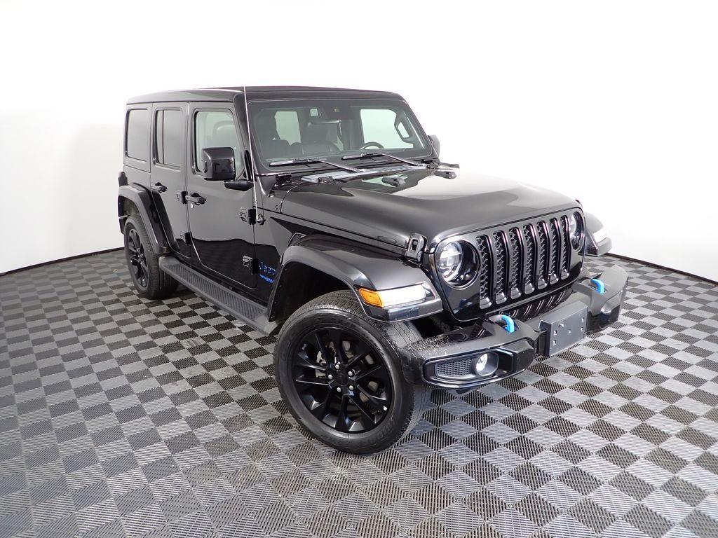 used 2021 Jeep Wrangler Unlimited 4xe car, priced at $29,000