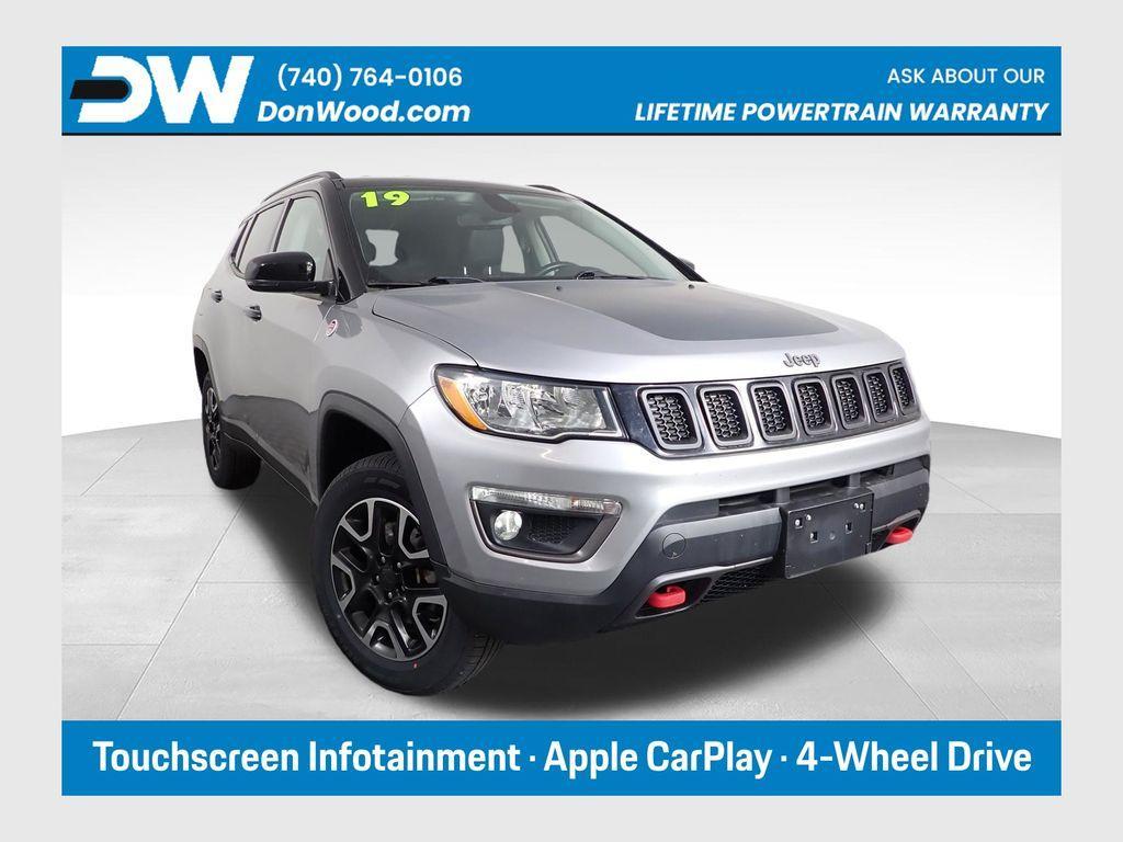 used 2019 Jeep Compass car, priced at $13,384