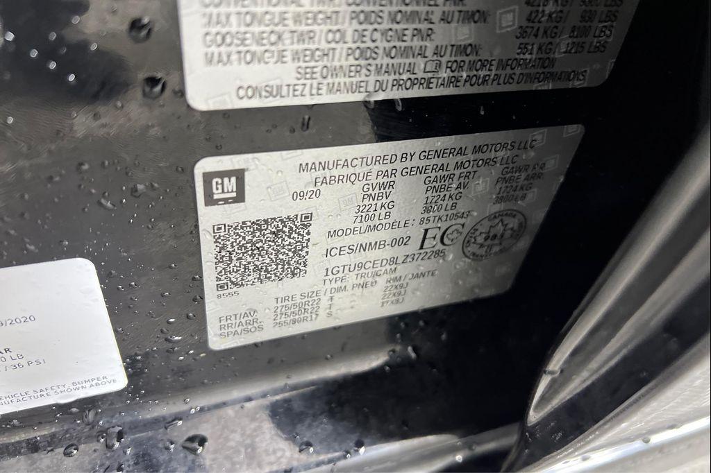 used 2020 GMC Sierra 1500 car, priced at $33,995