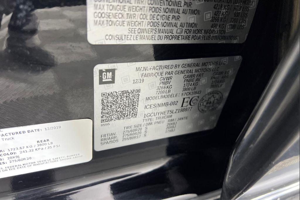 used 2020 Chevrolet Silverado 1500 car, priced at $39,995