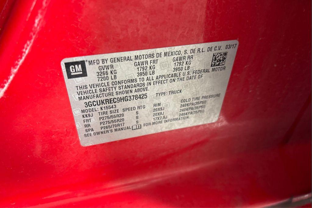 used 2017 Chevrolet Silverado 1500 car, priced at $29,995