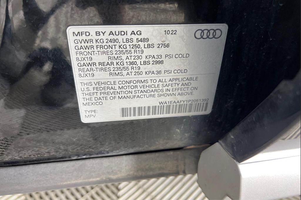 used 2023 Audi Q5 car, priced at $26,995