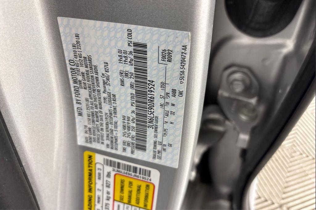 used 2018 Lincoln MKZ car, priced at $17,995