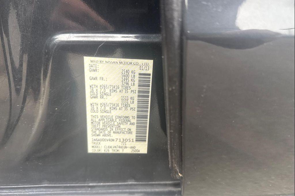 used 2013 Nissan Frontier car, priced at $19,995