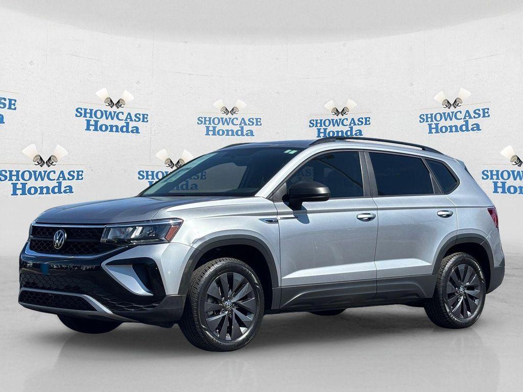 used 2023 Volkswagen Taos car, priced at $18,500