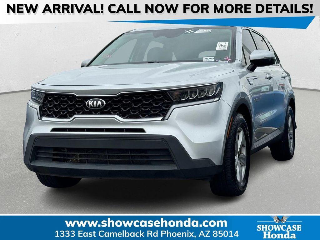 used 2021 Kia Sorento car, priced at $16,100