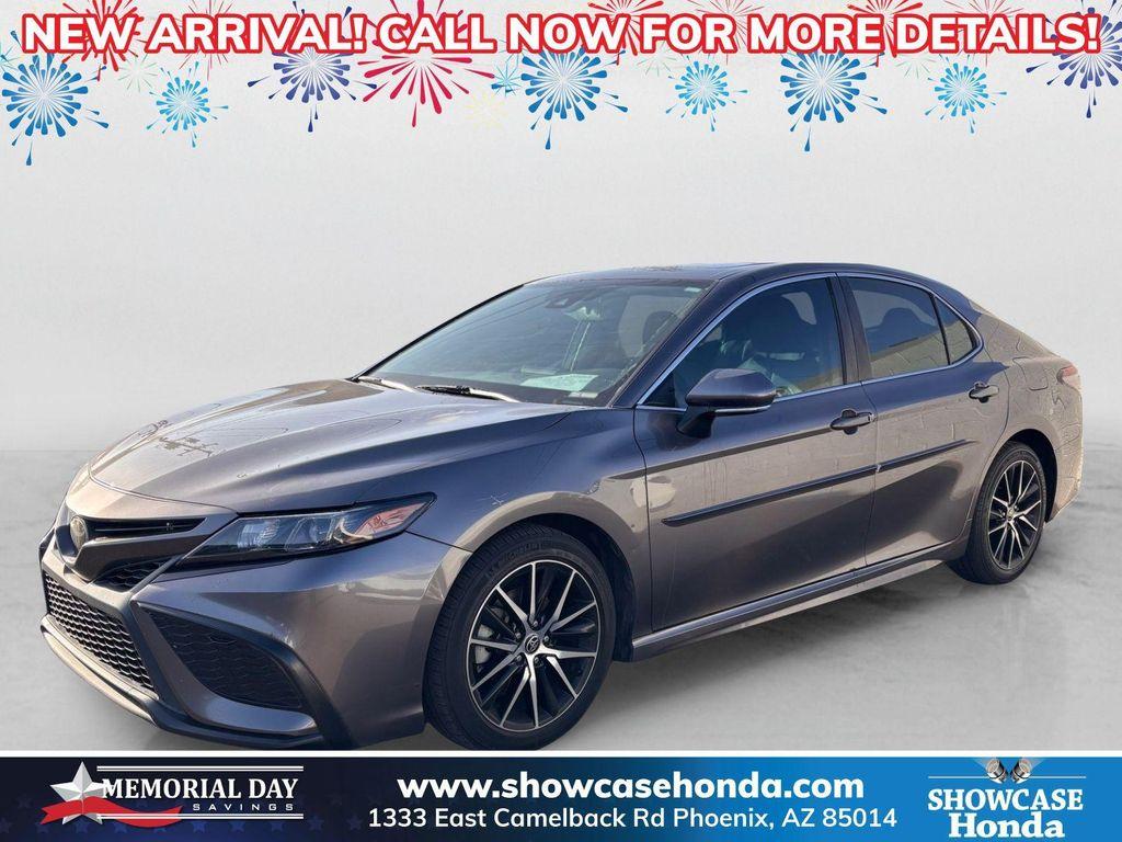 used 2021 Toyota Camry car, priced at $17,400