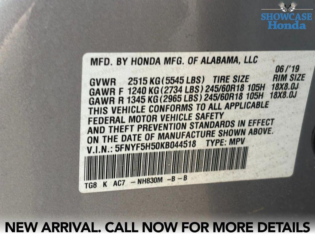 used 2019 Honda Pilot car, priced at $22,998