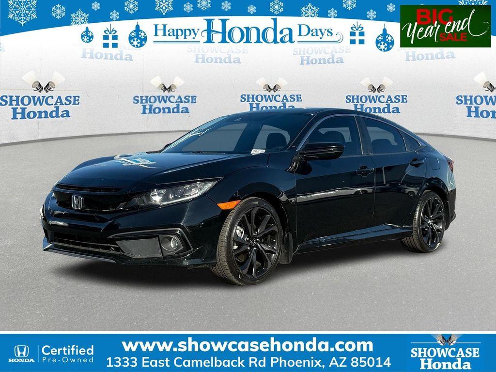 used 2020 Honda Civic car, priced at $18,400
