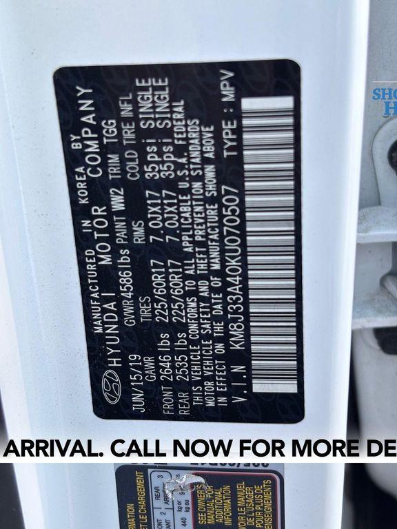 used 2019 Hyundai Tucson car, priced at $16,998