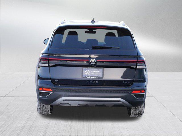 used 2025 Volkswagen Taos car, priced at $24,998
