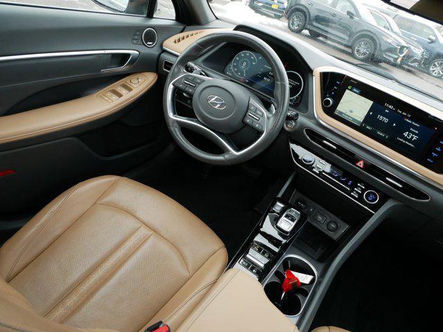 used 2021 Hyundai Sonata car, priced at $17,998