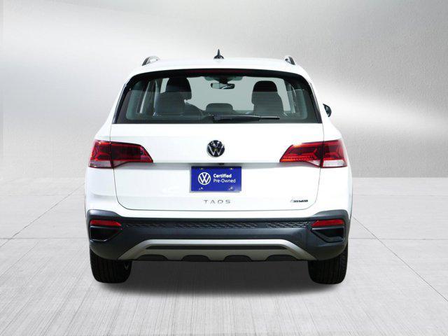 used 2023 Volkswagen Taos car, priced at $22,348
