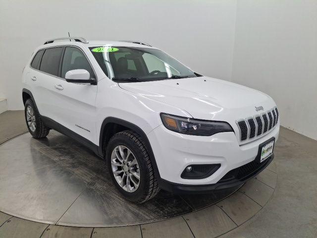 used 2021 Jeep Cherokee car, priced at $17,690