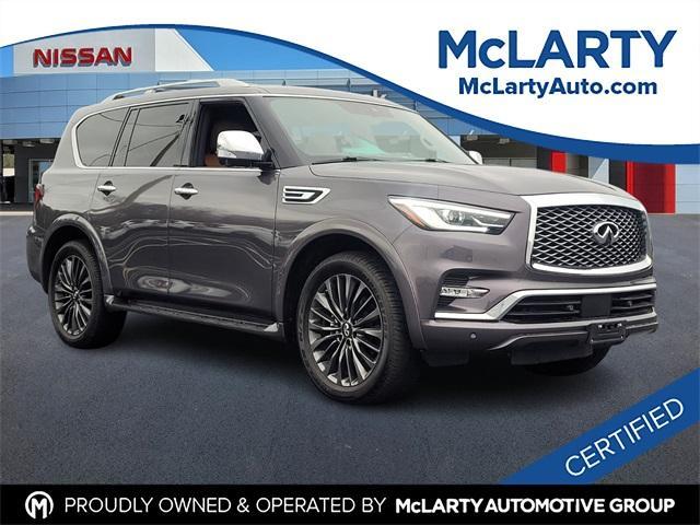 used 2024 INFINITI QX80 car, priced at $55,900