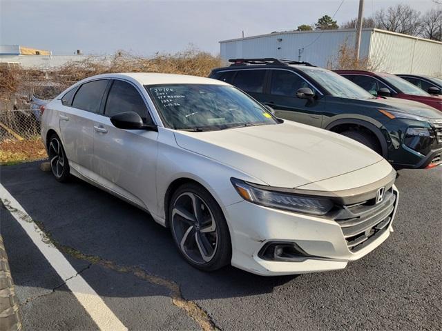 used 2021 Honda Accord car, priced at $19,200