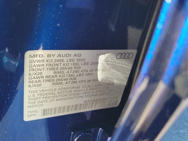 new 2025 Audi Q5 car, priced at $59,850