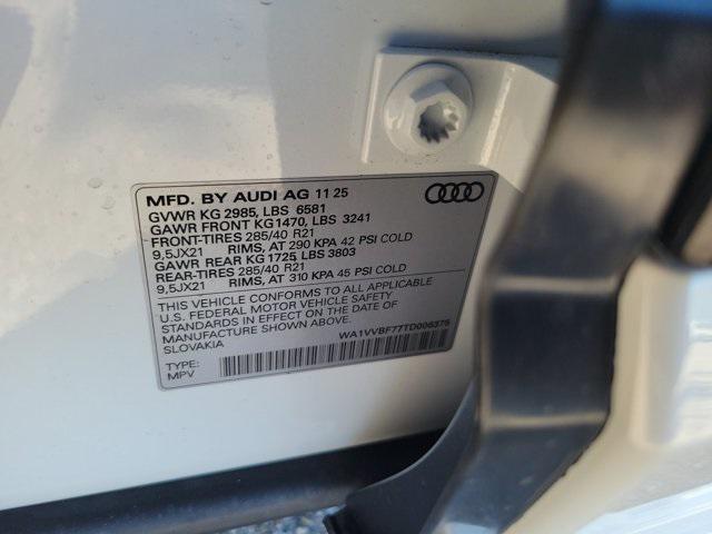 new 2026 Audi Q7 car, priced at $85,145