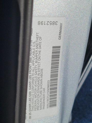 new 2025 Audi A5 car, priced at $54,025