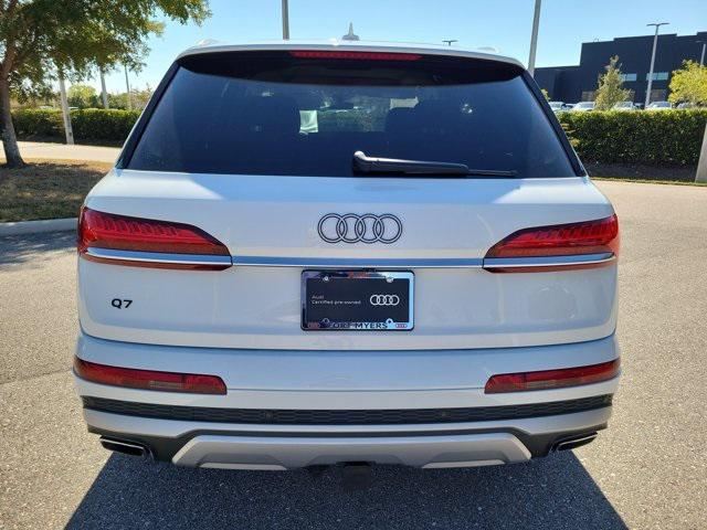 used 2025 Audi Q7 car, priced at $61,995
