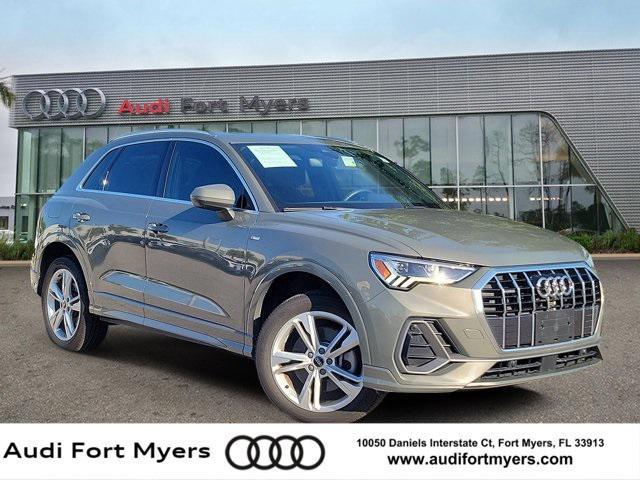 used 2023 Audi Q3 car, priced at $27,495