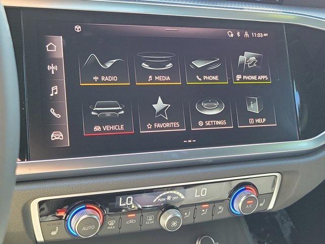 new 2025 Audi Q3 car, priced at $46,075