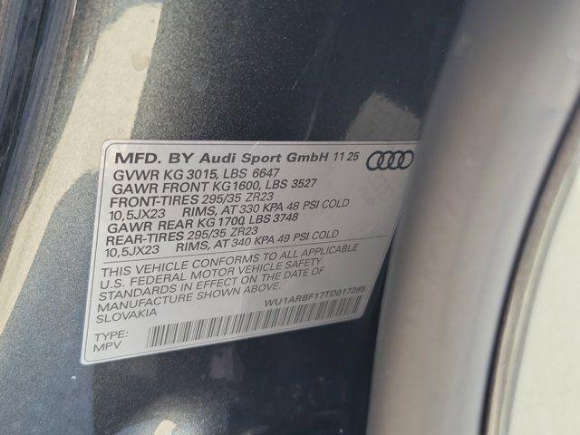 new 2026 Audi RS Q8 car, priced at $154,545