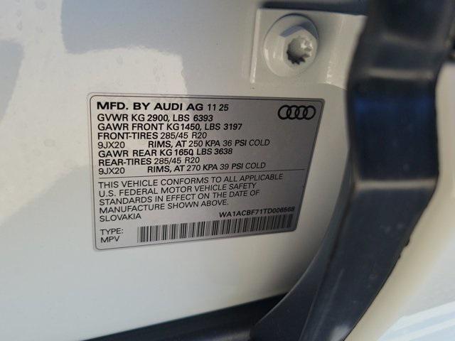 new 2026 Audi Q7 car, priced at $67,410