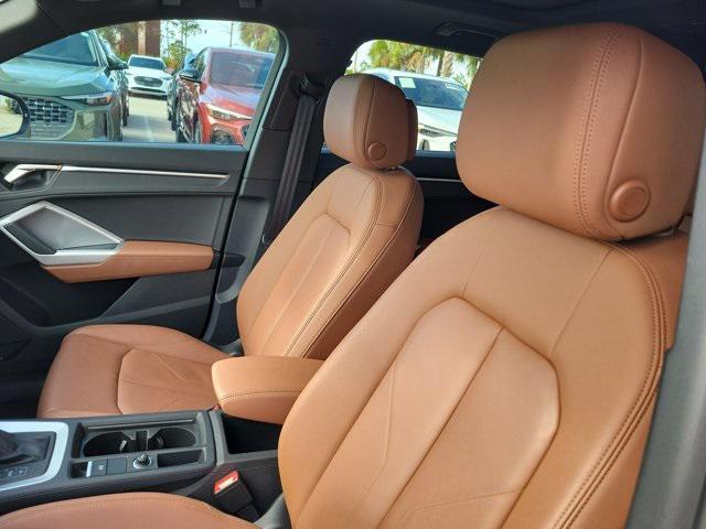 used 2023 Audi Q3 car, priced at $30,495