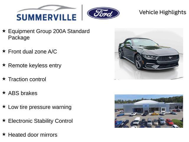 used 2024 Ford Mustang car, priced at $29,787
