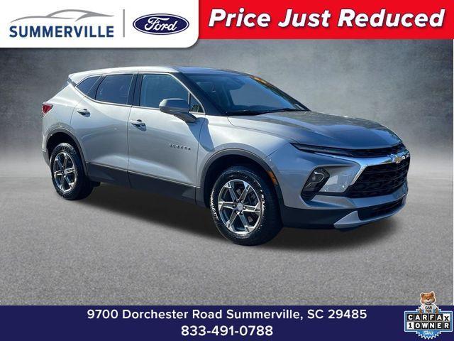 used 2023 Chevrolet Blazer car, priced at $23,700