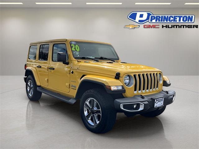 used 2020 Jeep Wrangler Unlimited car, priced at $27,997