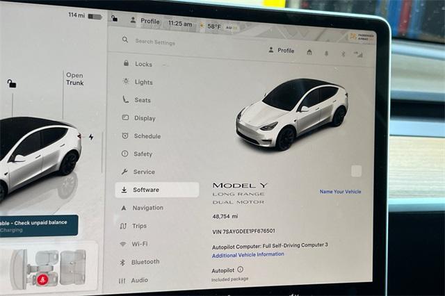 used 2023 Tesla Model Y car, priced at $28,990