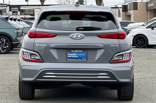 used 2023 Hyundai Kona EV car, priced at $18,990