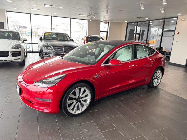 used 2018 Tesla Model 3 car, priced at $18,495
