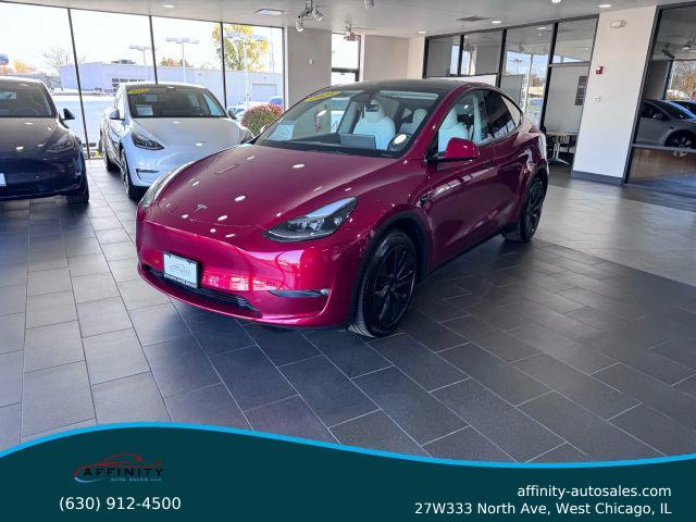 used 2025 Tesla Model Y car, priced at $37,995