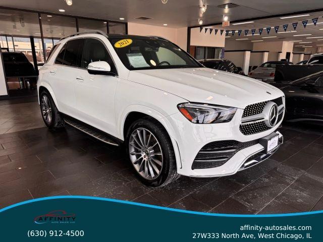 used 2021 Mercedes-Benz GLE 450 car, priced at $36,995