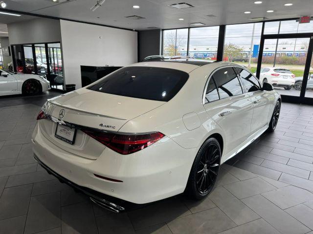 used 2022 Mercedes-Benz S-Class car, priced at $74,995