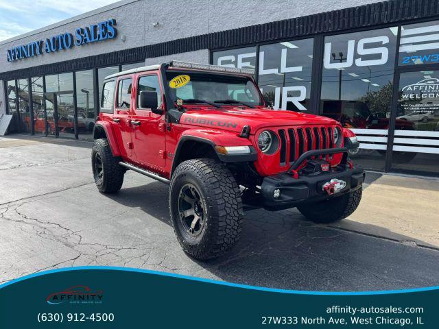 used 2018 Jeep Wrangler Unlimited car, priced at $28,995