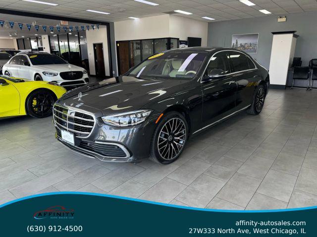 used 2022 Mercedes-Benz S-Class car, priced at $66,995